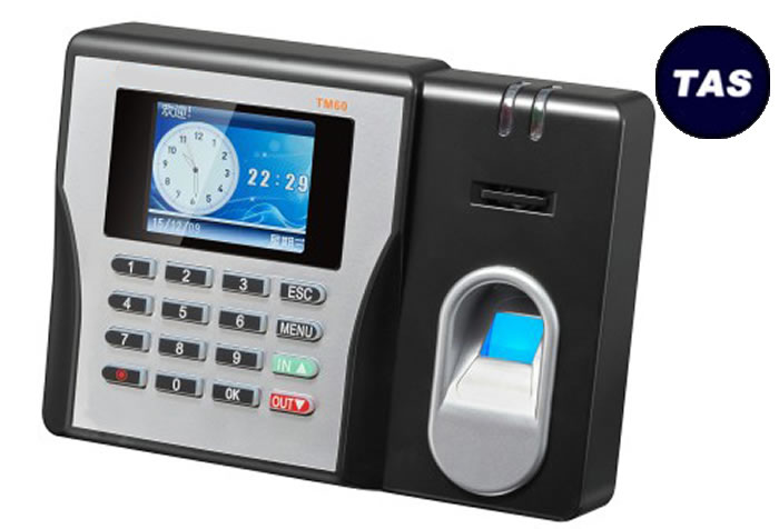 TM60 Biometric Fingerprint Clocking in Machines Slider